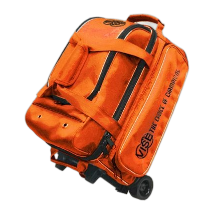 Vise 2-Ball Classic Roller Bowling Bag - Orange