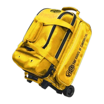 Vise 2-Ball Classic Roller Bowling Bag - Yellow