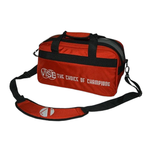 Vise 2-Ball Tote Clear Top - Red