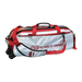 Vise 3-Ball Tote Clear Top - White/Red