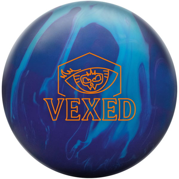 Radical Vexed bowling ball – front view