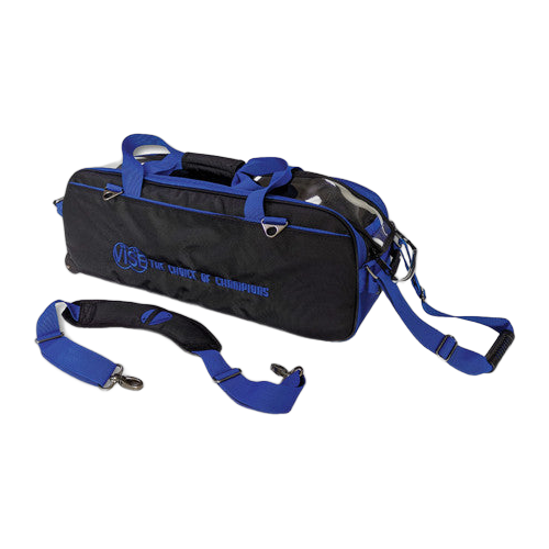 Vise 3-Ball Tote Clear Top - Black/Blue
