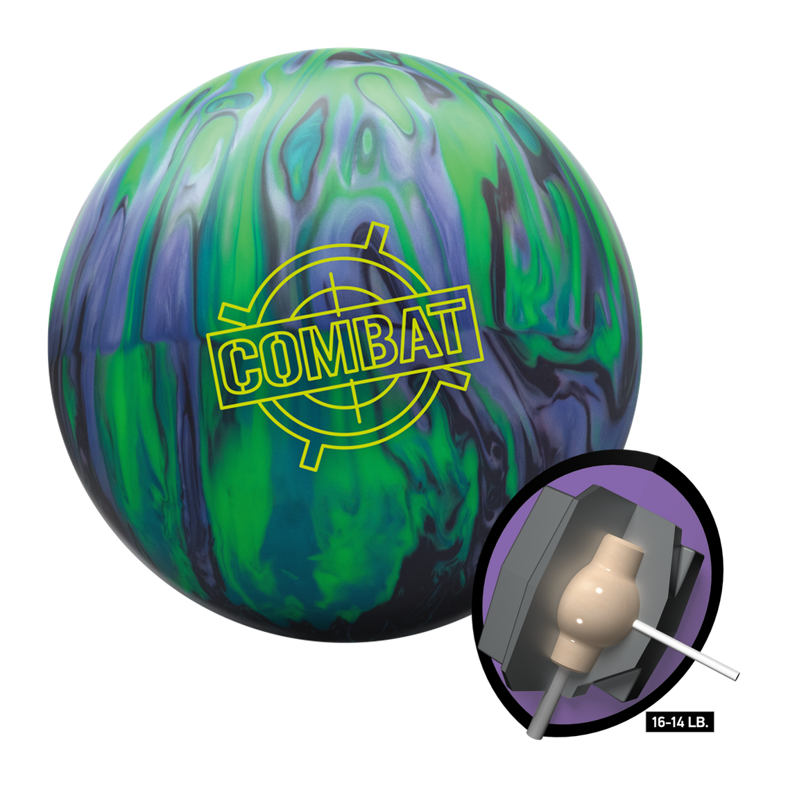 Brunswick Combat Hybrid Bowling Ball Bowling Balls