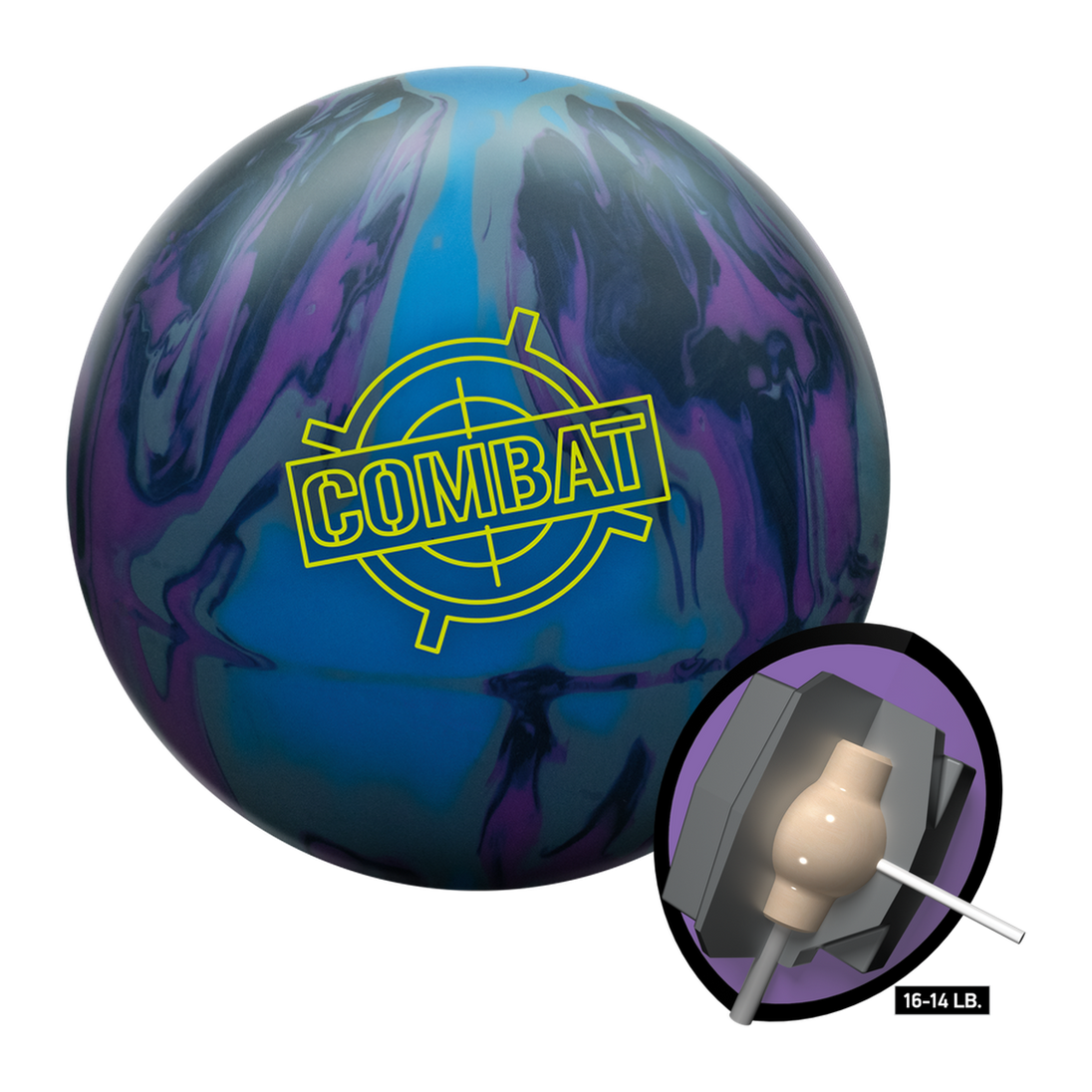 Brunswick Combat Solid Bowling Ball Bowling Balls