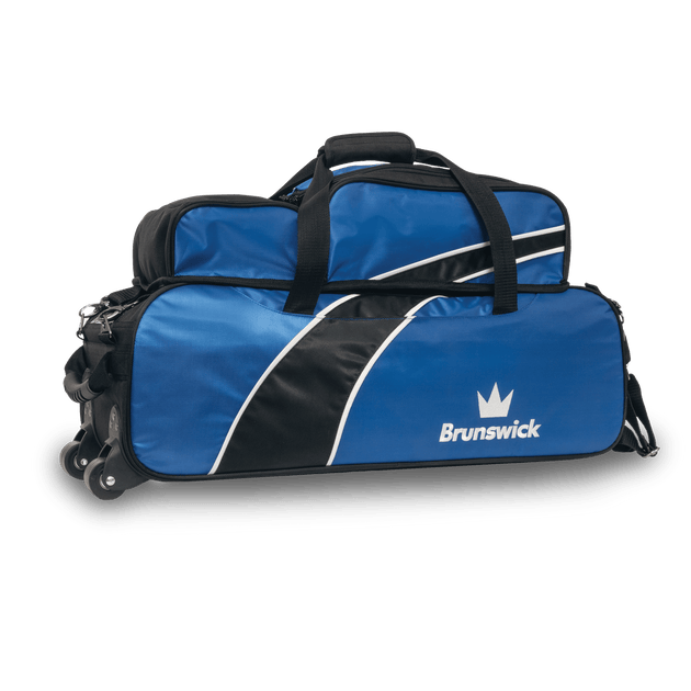 Brunswick Edge Triple Tote W/Pouch Bowling Bags