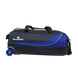 Brunswick Punisher Plus Triple Tote - Black/Blue Bowling Bags