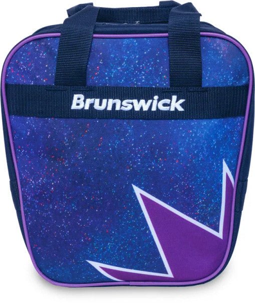 Brunswick Spark Single Tote - Deep Space Bowling Bag Bowling Bag