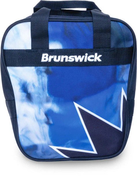 Brunswick Spark Single Tote - Indigo Swirl Bowling Bag Bowling Bag