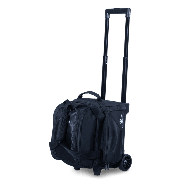 Brunswick Zone Single Roller Bowling Bag - Black Bowling Bag