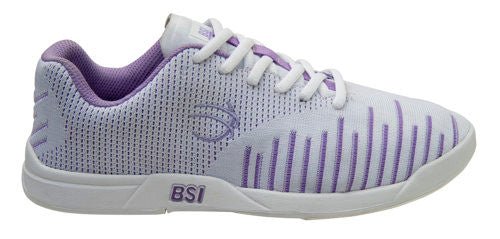 BSI Women's White/Purple 470 Bowling Shoes Bowling Shoes