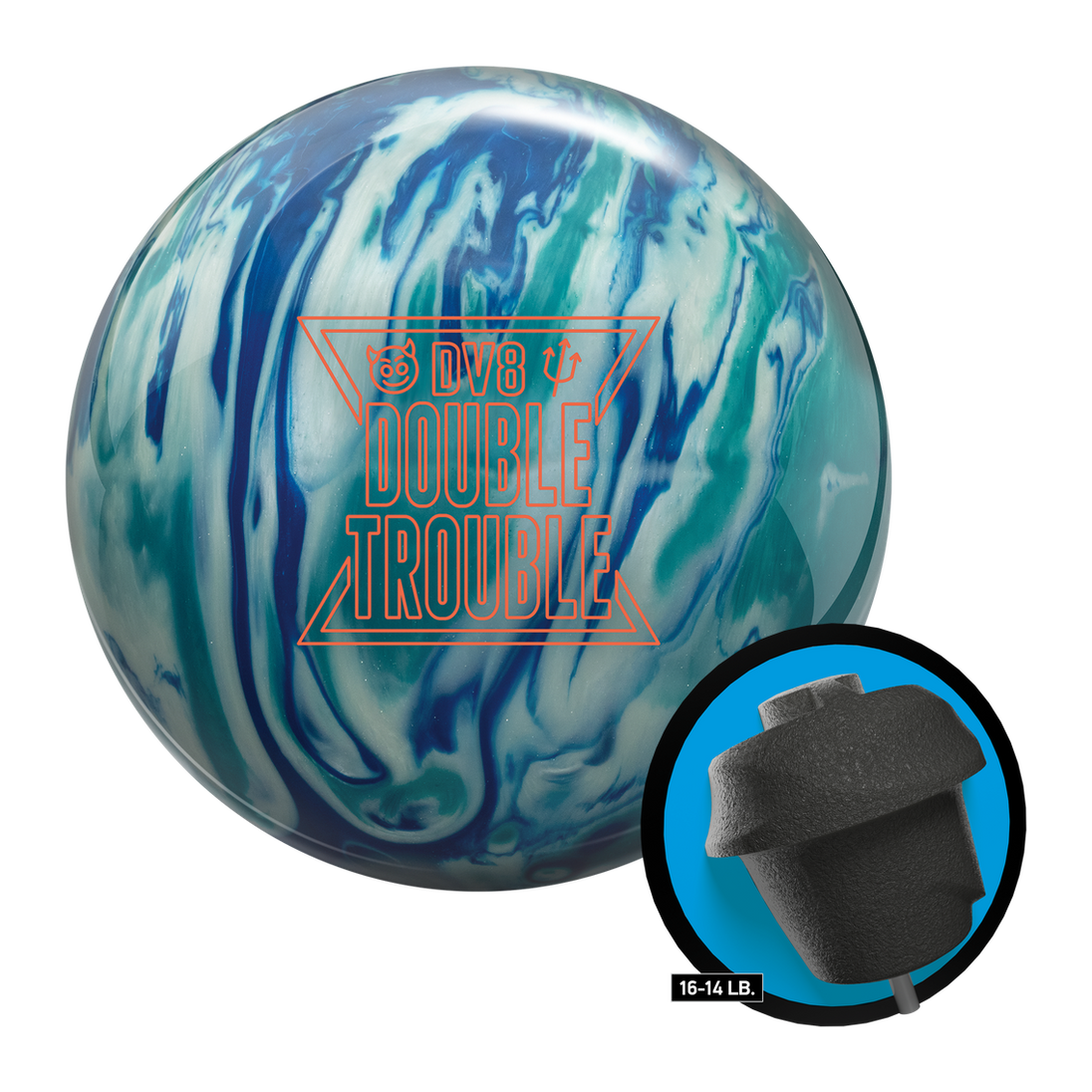 DV8 Double Trouble Bowling Ball Bowling Balls