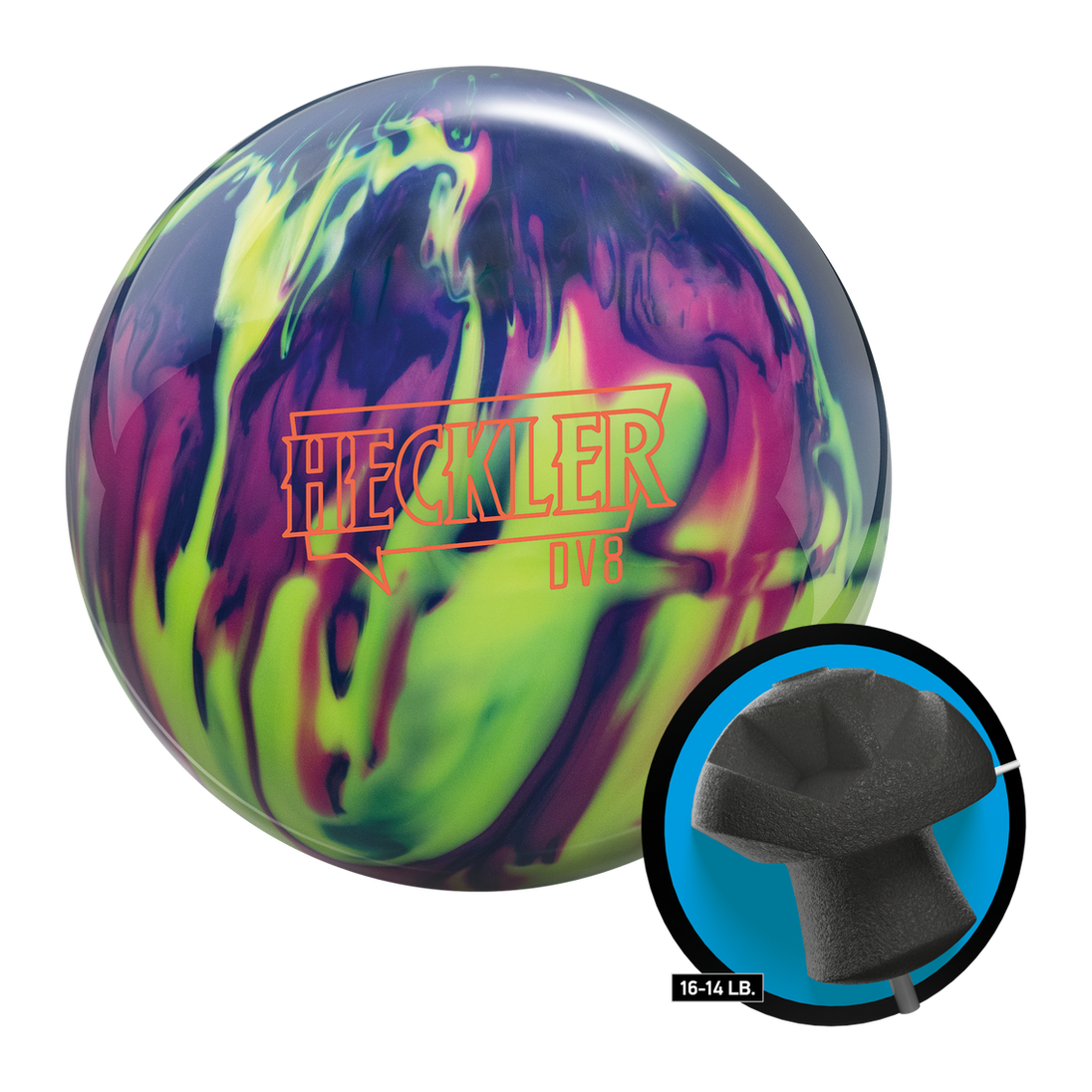 DV8 Heckler Hybrid Bowling Ball Bowling Balls