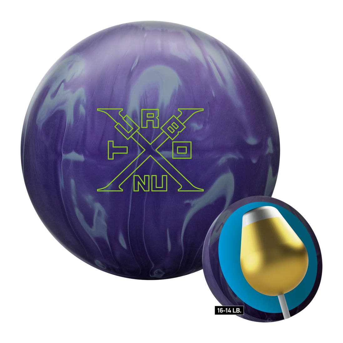 Ebonite Turbo X NU Bowling Ball Bowling Balls
