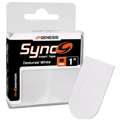 Genesis Sync Textured White 1" Bowling Tape