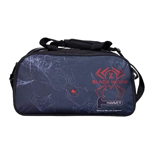 Hammer Black Widow Double Tote W/Pouch Bowling Bags