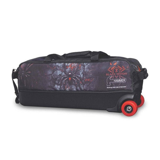 Hammer Dye-Sub Triple Tote Bowling Bag - Black Widow 2.0 Bowling Bag