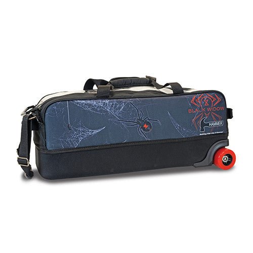 Hammer Dye-Sub Triple Tote Bowling Bag - Black Widow Bowling Bag