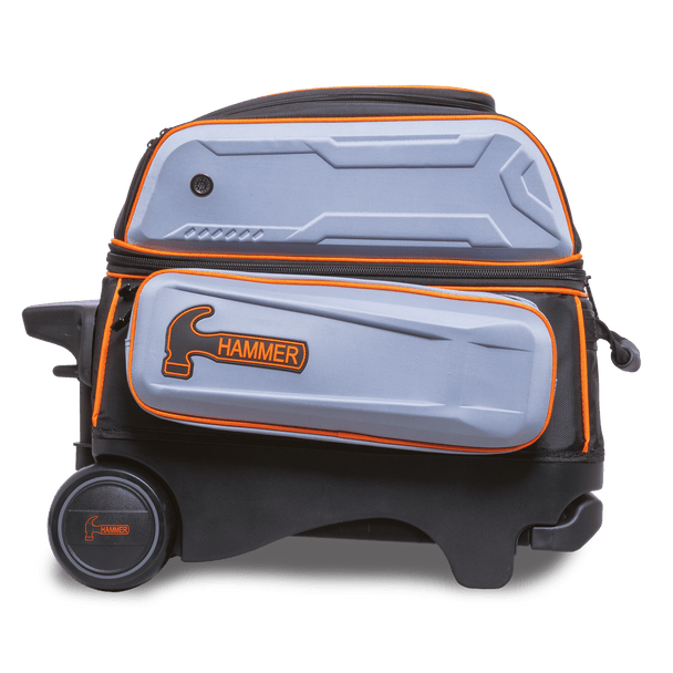 Hammer Gauntlet Double Roller - Grey Bowling Bag Bowling Bag