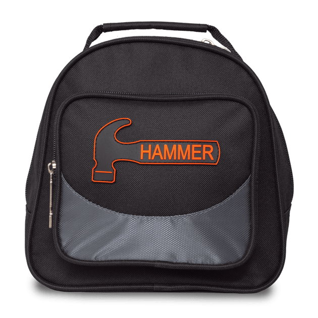Hammer Plus 1 Single Tote Bowling Bag - Black/Grey Bowling Bag