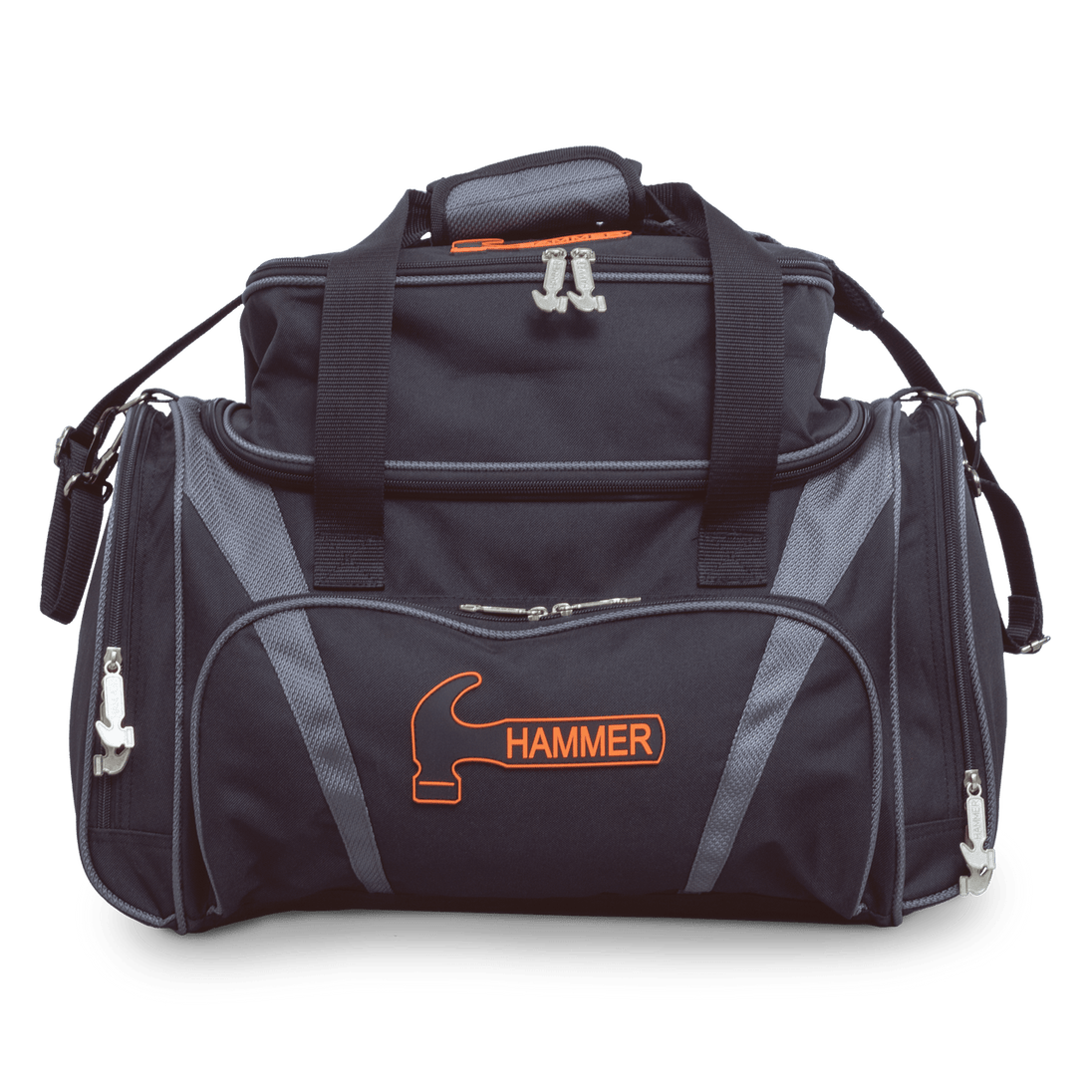 Hammer Premium Deluxe Double Tote - Grey Bowling Bags