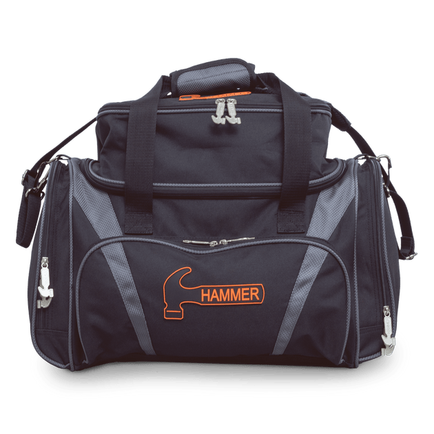 Hammer Premium Deluxe Double Tote - Grey Bowling Bags