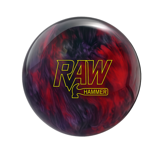 Hammer Raw - Red/Smoke/Black Hybrid Bowling Ball