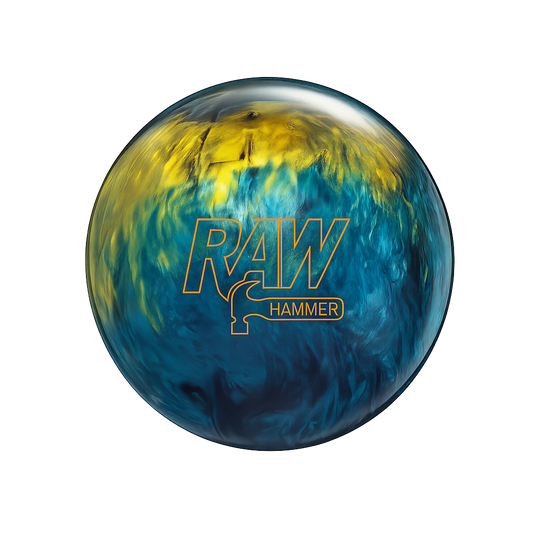 Hammer Raw - Smoke/Blue/Gold Pearl Bowling Ball