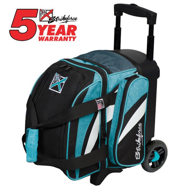 KR Strikeforce Cruiser 1-Ball Roller Bowling Bag&nbsp;- Teal Bowling Bag