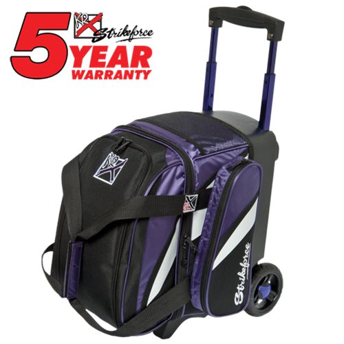 KR Strikeforce Cruiser 1-Ball Roller - Purple/White/Black Bowling Bag Bowling Bag