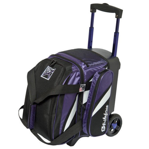 KR Strikeforce Cruiser 1-Ball Roller - Purple/White/Black Bowling Bag Bowling Bag
