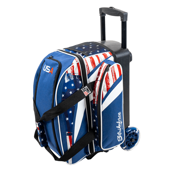 KR Strikeforce Cruiser Double Roller Bowling Bag - USA Bowling Bag