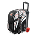 KR Strikeforce Cruiser Double Roller Bowling Bag - White/Black/Red Splash Bowling Bag