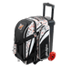 KR Strikeforce Cruiser Double Roller Bowling Bag - White/Black/Red Splash Bowling Bag
