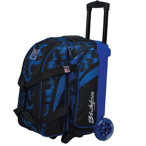 KR Strikeforce Cruiser Scratch Double Roller Bowling Bags