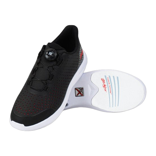 KR Strikeforce Men's Arrow FT Bowling Shoes - Black/Red Bowling Shoes