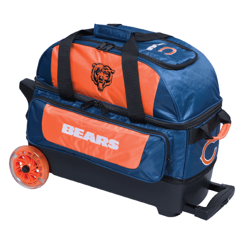 KR Strikeforce NFL Chicago Bears 2 Ball Roller Bowling Bag Bowling Bags