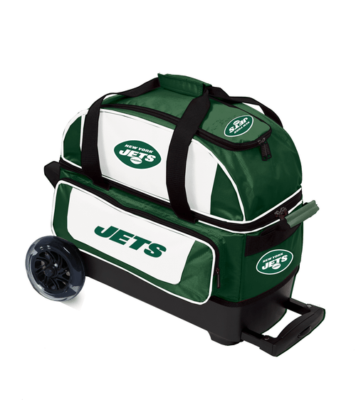 KR Strikeforce NFL New York Jets 2 Ball Roller Bowling Bag Bowling Bags