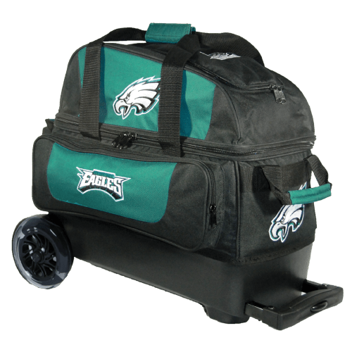KR Strikeforce NFL Philadelphia Eagles 2 Ball Roller Bowling Bag Bowling Bags