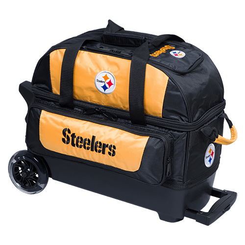 KR Strikeforce NFL Pittsburgh Steelers 2 Ball Roller Bowling Bag Bowling Bags