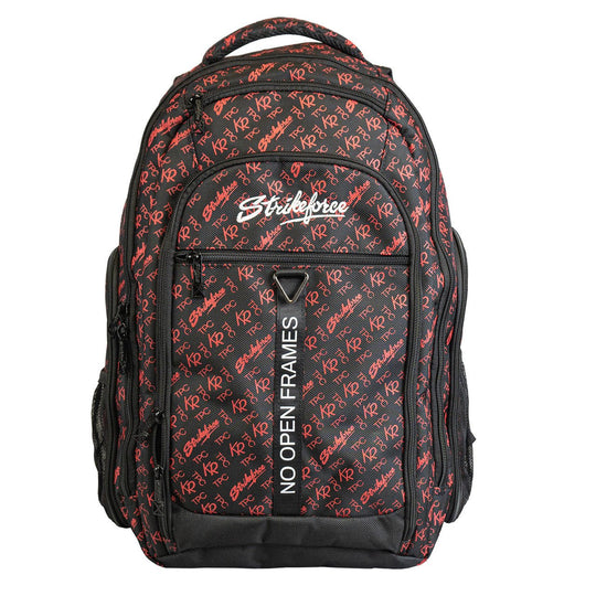 KR Strikeforce TPC Backpack - Black/Red Bowling Bags
