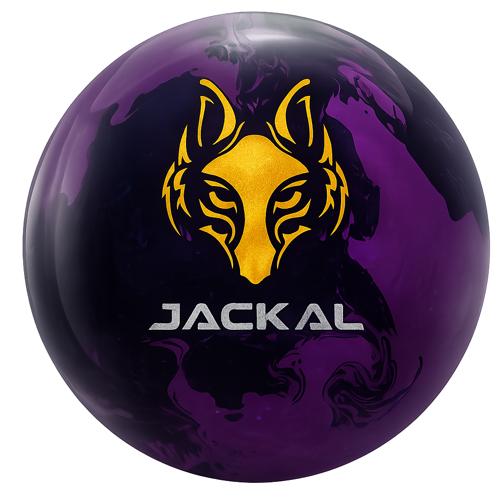 Motiv Jackal Ghost V2 Bowling Ball - Dark Purple/Purple/Black Solid