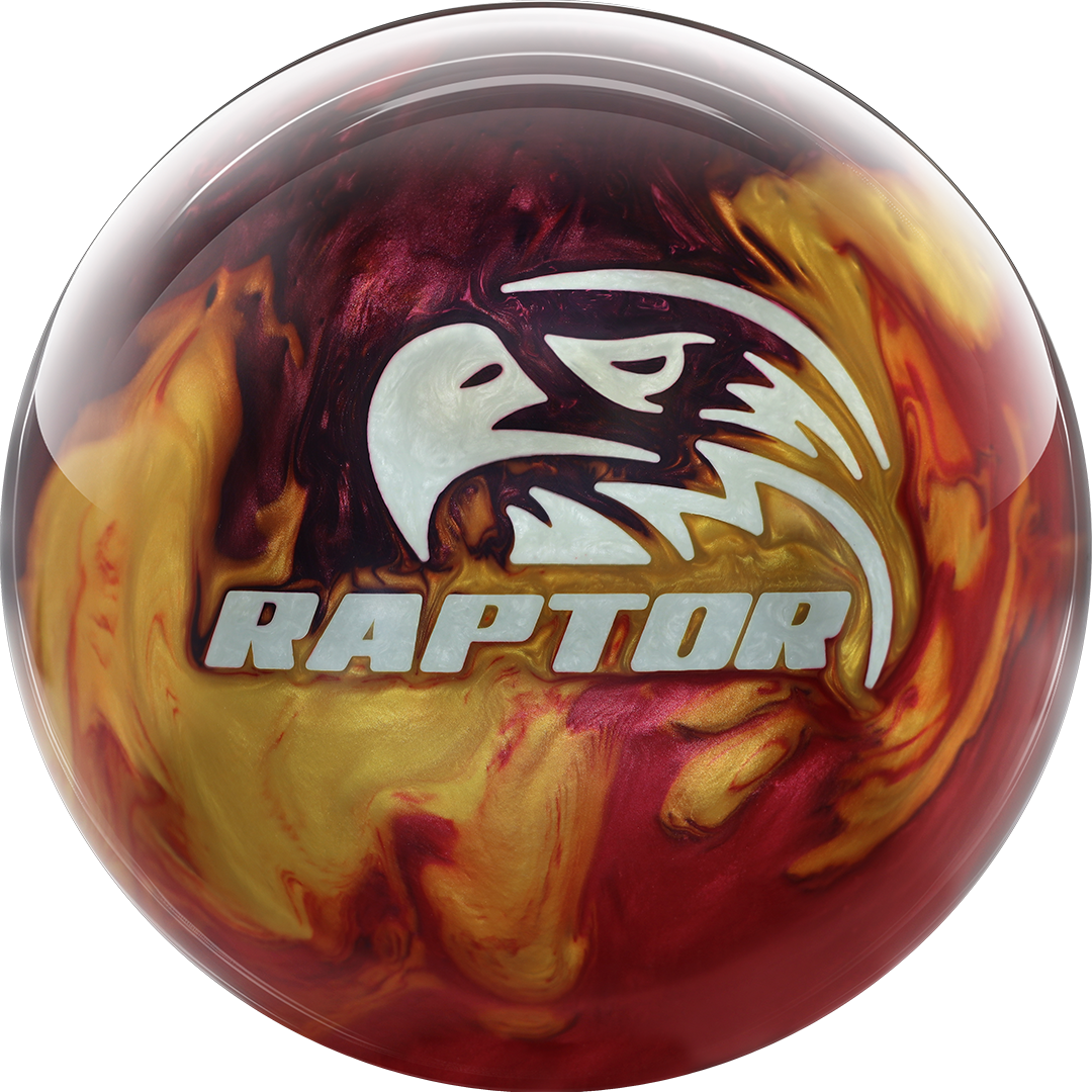 Motiv Raptor Pursuit Bowling Ball - Red/Wine/Gold Pearl