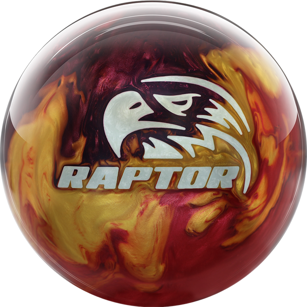 Motiv Raptor Pursuit Bowling Ball - Red/Wine/Gold Pearl