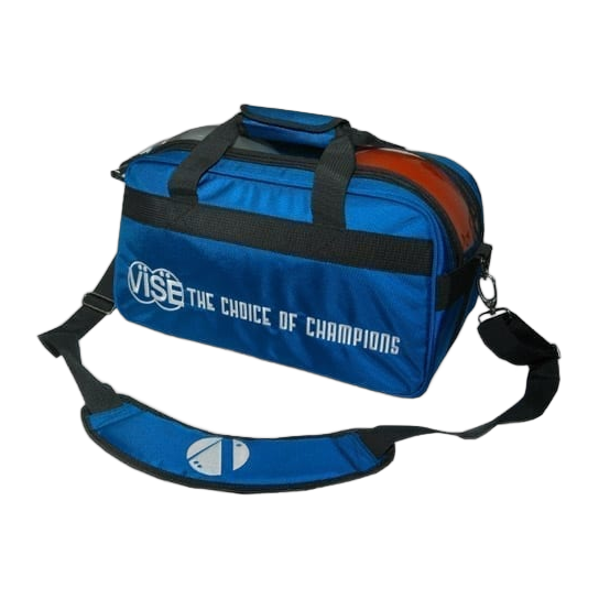 Vise 2-Ball Tote Clear Top - Blue
