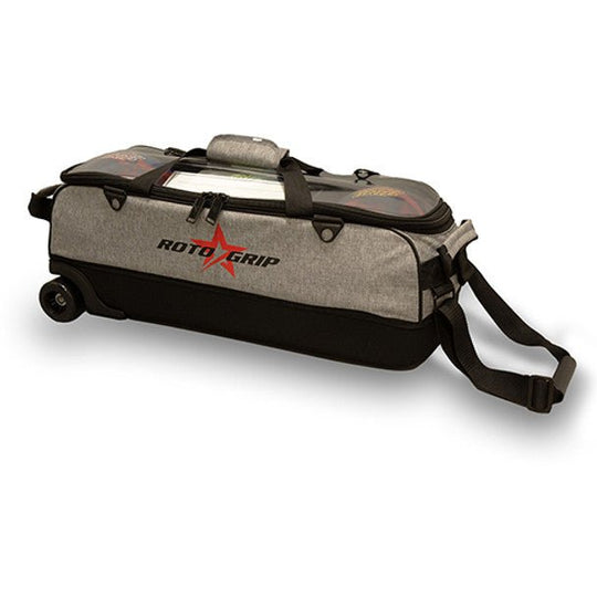 Roto Grip 3-Ball Tour Tote Bowling Bag - Achromatic Bowling Bag
