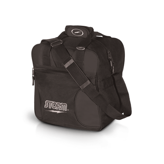Storm 1 Ball Solo Bowling Bag 2-Tone Black Bowling Bag