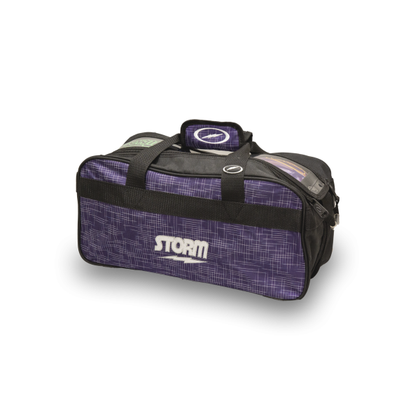 Storm 2-Ball Tote - Abstract Purple/Black
