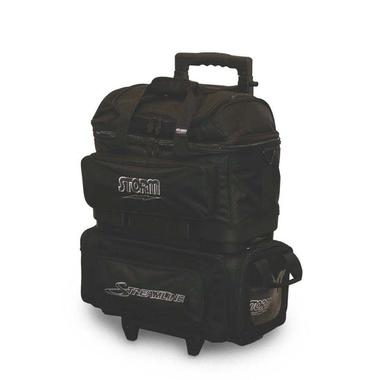 Storm 4-Ball Streamline Carbon Black Bowling Bags