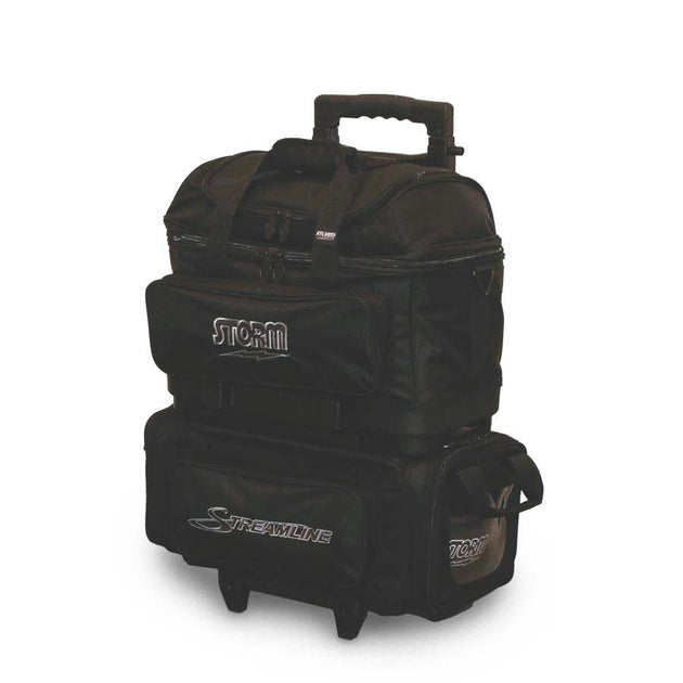 Storm 4-Ball Streamline Carbon Black Bowling Bags