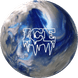 Storm Ice - Ocean Blue/White Bowling Ball Bowling Balls